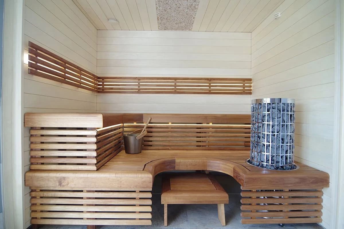 Incalzitor sauna HARVIA Cilindro PC90 9 kw, comanda integrata - imagine 4