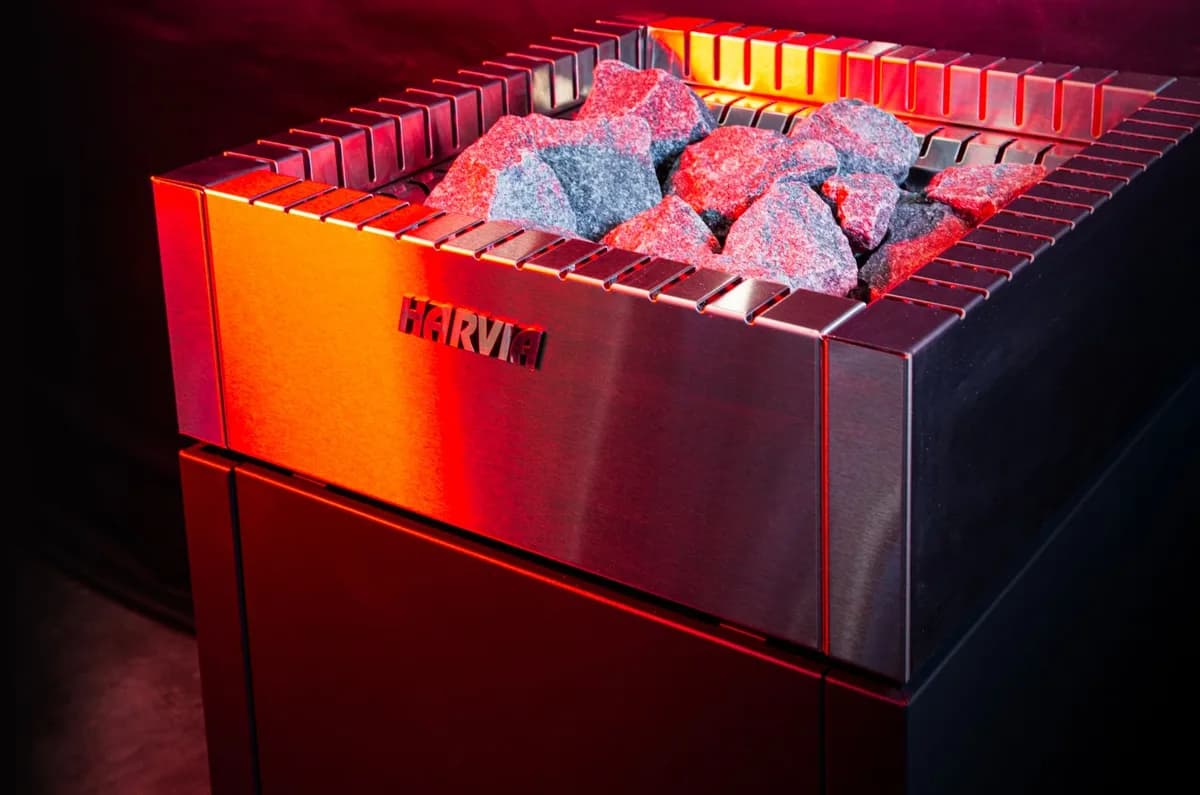 Incalzitor sauna HARVIA Qube QR120E 12 kW comanda externa - imagine 3