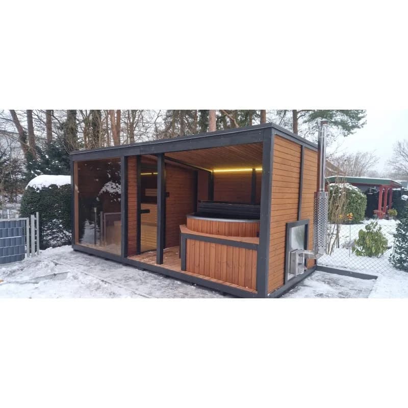 Modul SPA 2in1-Sauna si Ciubar - imagine 2