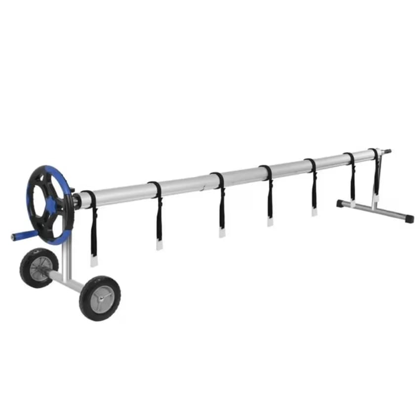 Pachet prelată vară GeoBubble 400 microni cu derulator pentru piscină 6 x 5 m - imagine 2