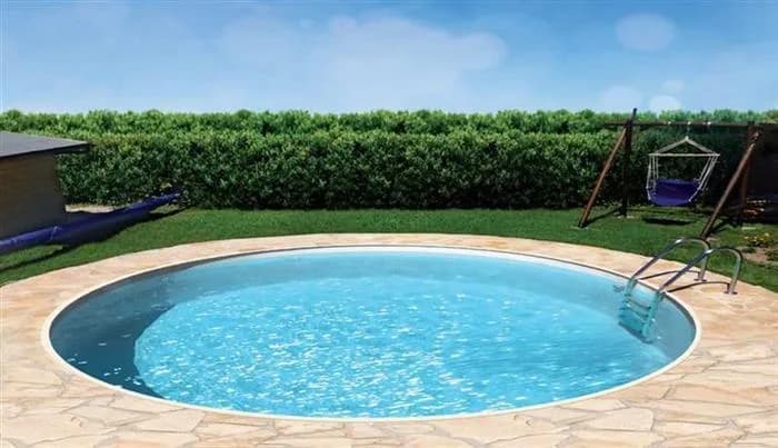 Piscina prefabricata de otel, rotunda, D5.00x1.35m, 25m3 volum - imagine 2