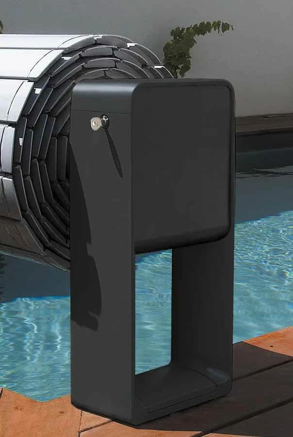 Prelată automată cu lamele supraterană OCTEO 5x7 - imagine 2