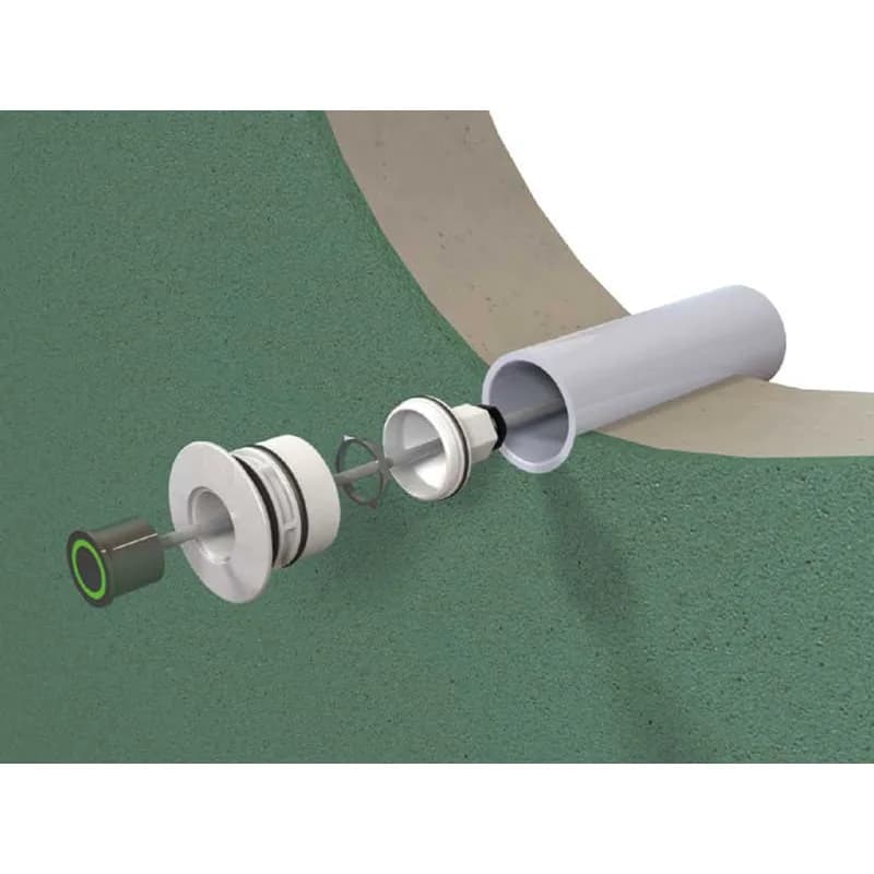 Trecere perete beton pentru buton piezoelectric - imagine 2