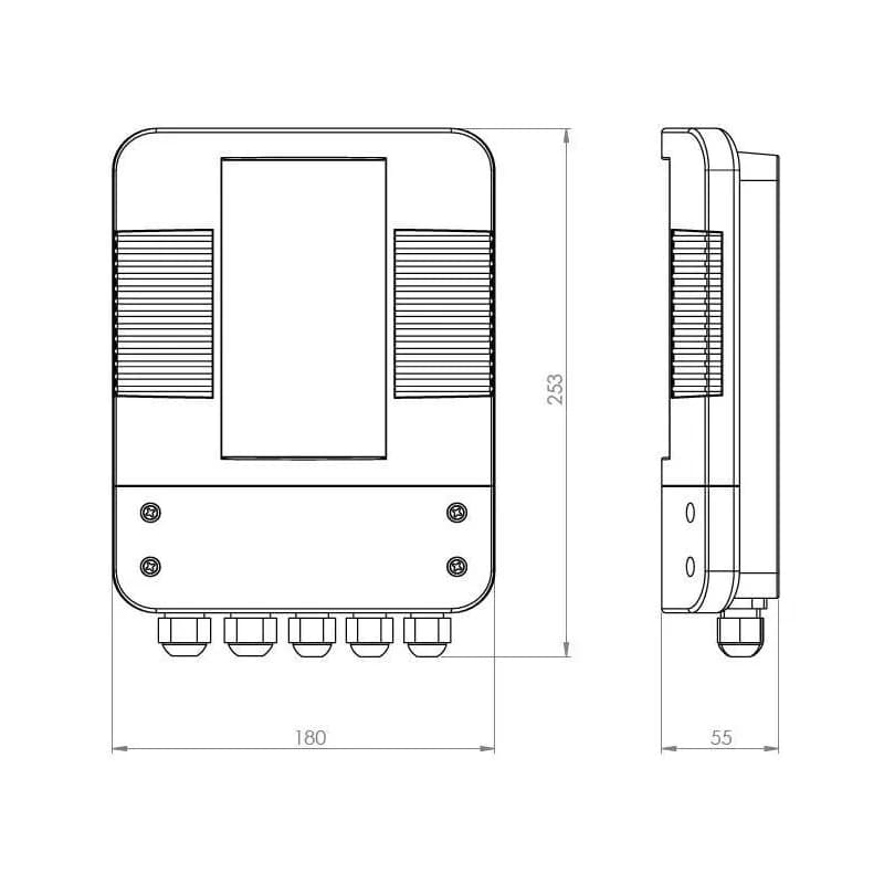 Panou automatizare schimbator caldura Elecro HeatSmart+ cu pompa Grundfos - imagine 3