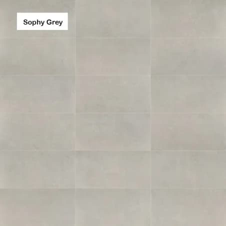 Gresie  neteda Sophy Grey 48,8 × 97,9 × 1 cm - imagine 3