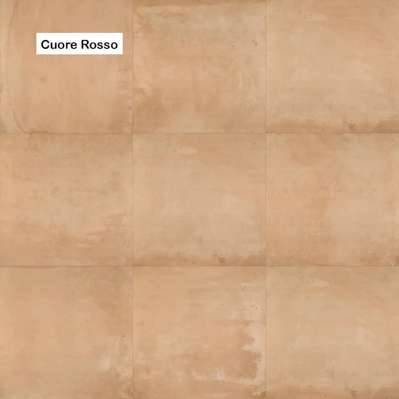 Gresie neteda Cuore Rosso 97.9 × 97.9 × 1 cm - imagine 3