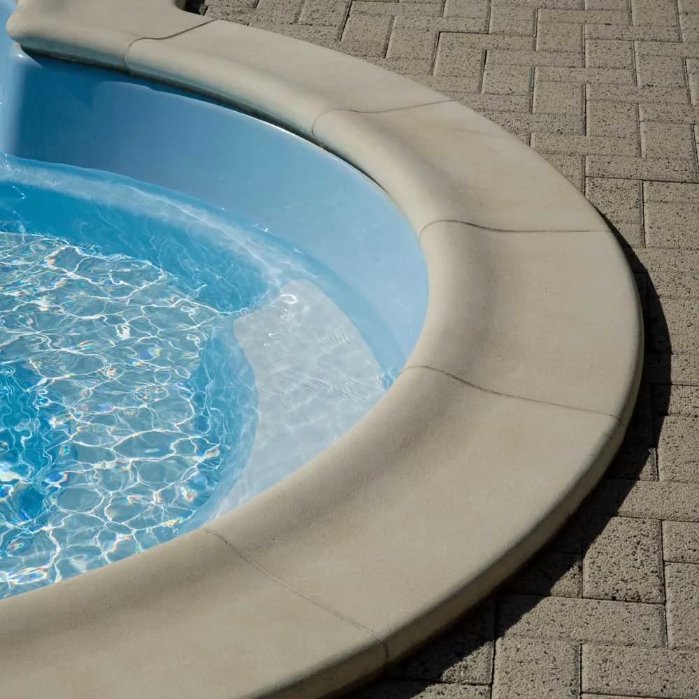 Kit borduri ROMA, pentru bazin oval 8 x 4 m - imagine 5