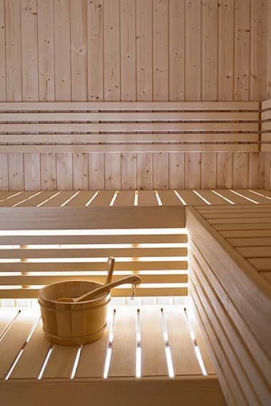 Galeata din lemn de pin 4L pentru sauna - imagine 2