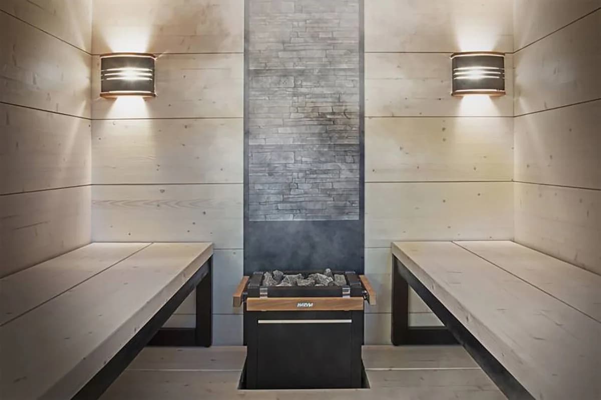 Lampa Legend pentru sauna uscata decor Inox - imagine 5