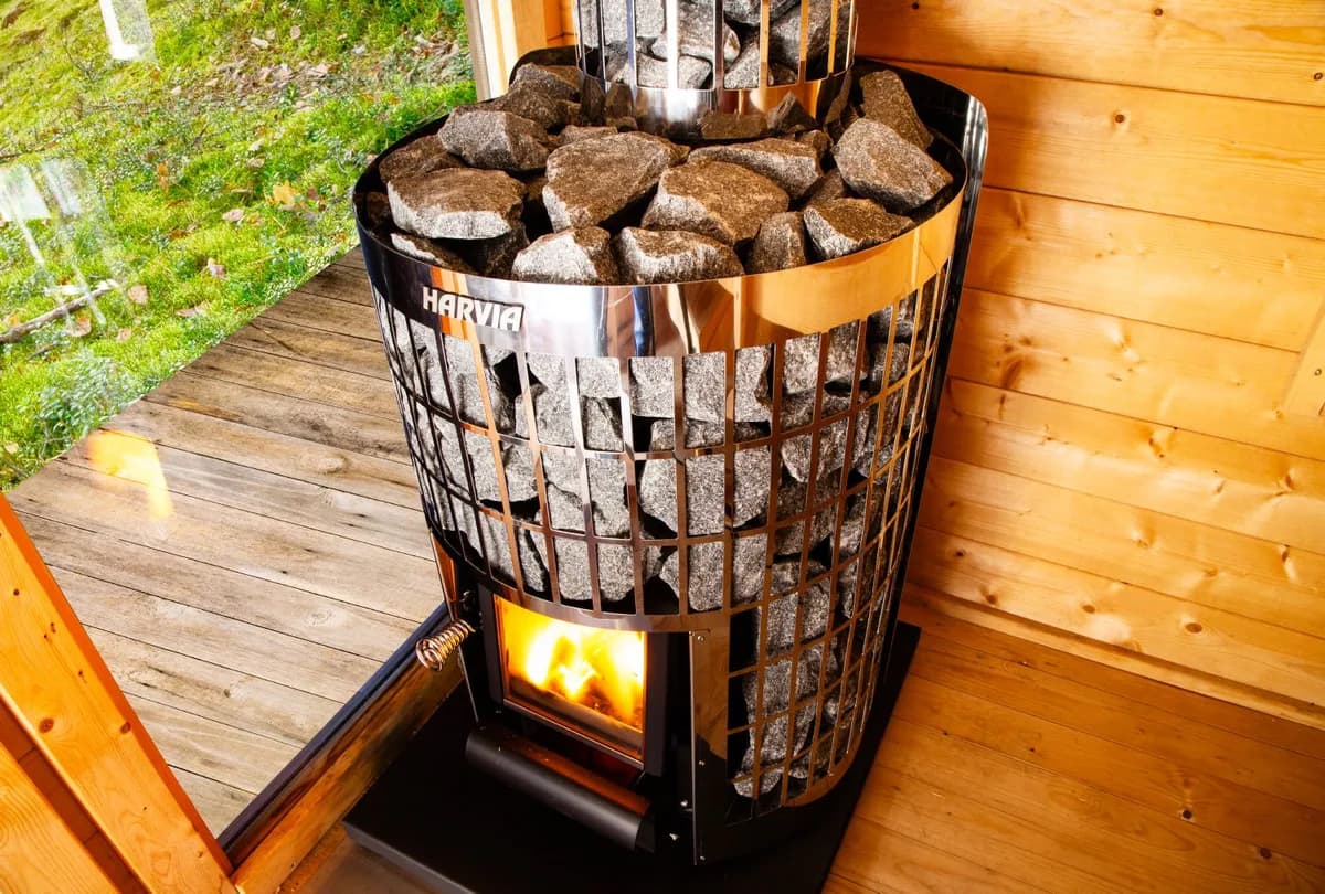 Incalzitor sauna pe lemne Harvia Cilindro16 Steel - imagine 2