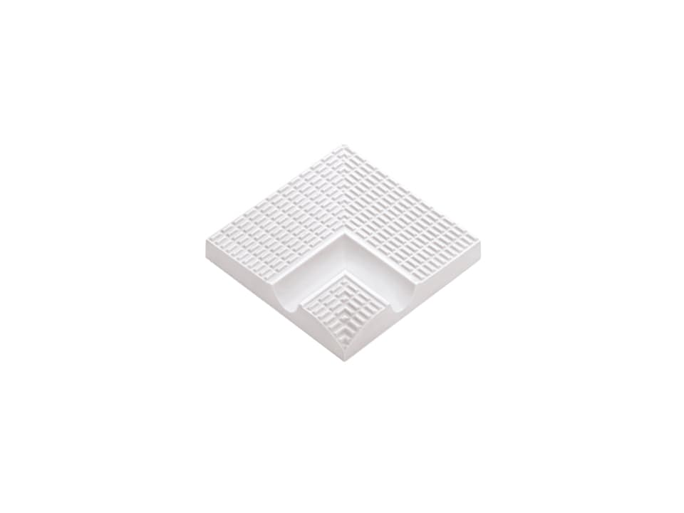 Colt interior gresie portelanata cu mana curenta Standard 12.5x25 cm
