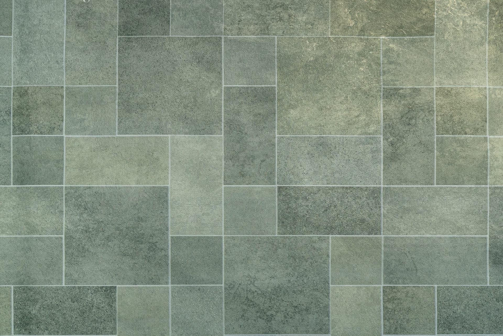 Liner Elbtal 3D UNIQUE TILE Cyprus Green