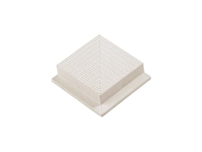 Colt exterior gresie portelanata antiderapanta de capat cu suport profil 12.5x25 cm